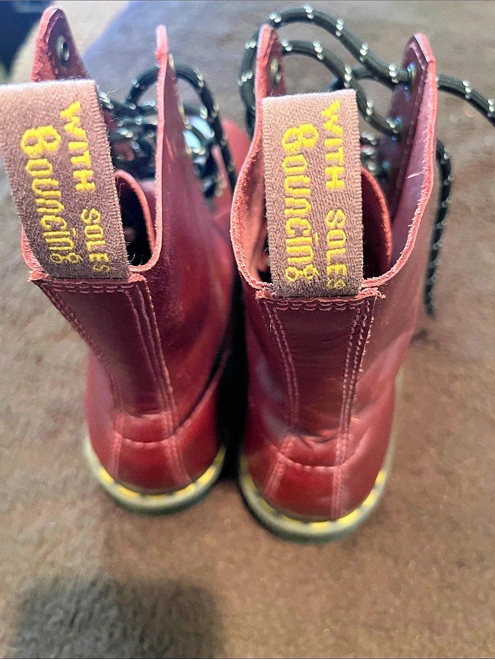 Dr. Martens 1460 Pascal Virginia Leather Boots Pascal Virginia Leather Combat - Picture 3 of 4